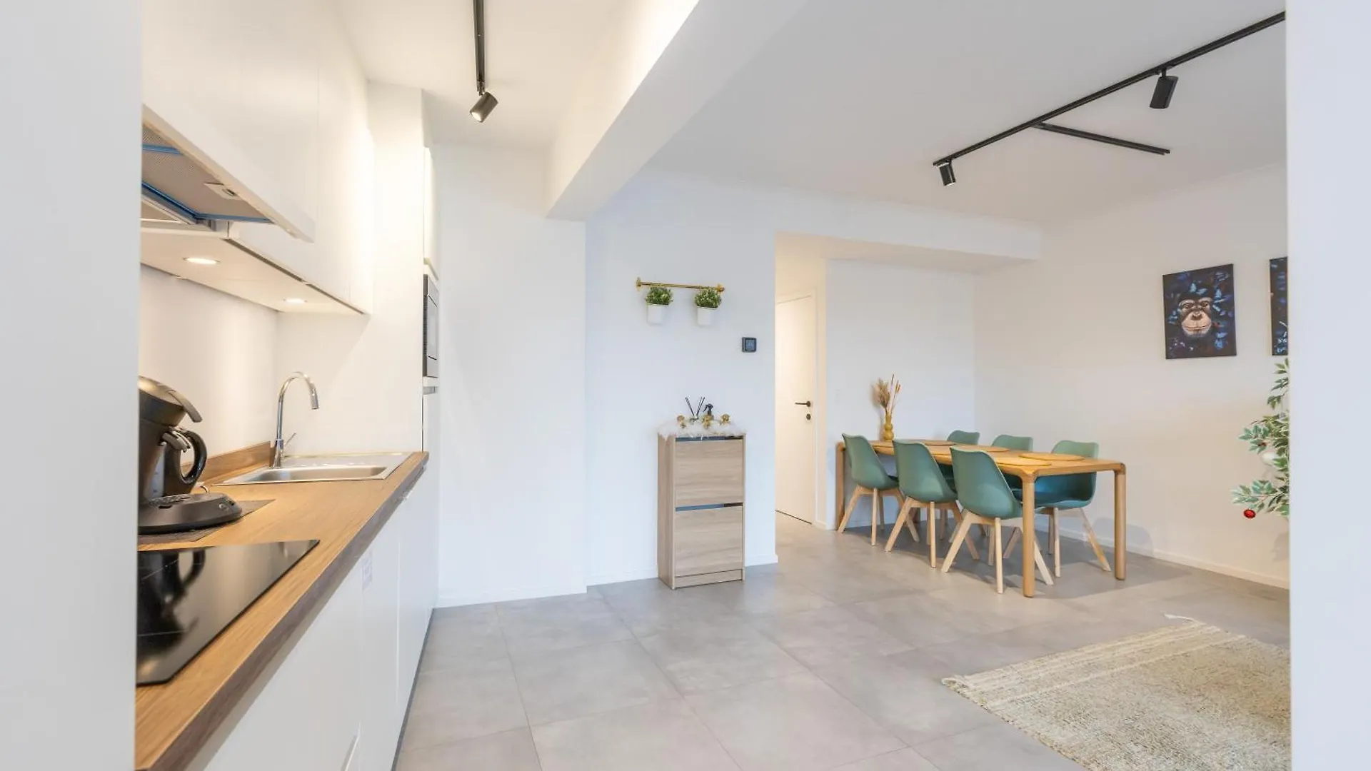 Ostend Center Luxury Top Floor Apartment With Free Parking